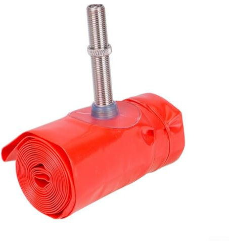 FUBESK Roter Fahrradschlauch für , TPU, kompatibel mit 20/24/26/27,5/29 x 1,9/2,6 Mountainbike-Ventil (27,5 x 1,9/2,6 SV 48 mm)