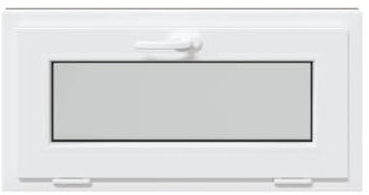 vidaXL Finestra Seminterrato RISOR 80x40 cm Tilt 3 Vetri Antracite, Finestra di Uscita, Finestra della tramoggia, Finestra nel seminterrato