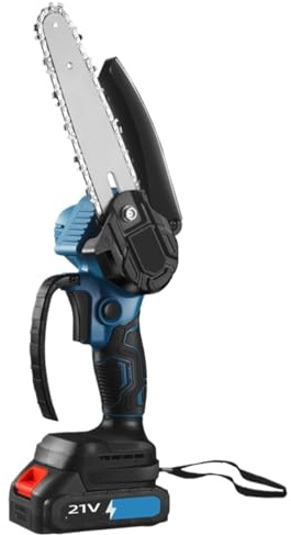 Seghe circolari, A Catena Elettrica Ricaricabile Portatile Da 6 Pollici, Mini Mano Wireless Per Registrazione Agricola, Giardino,per legno, plastica, metallo tenero