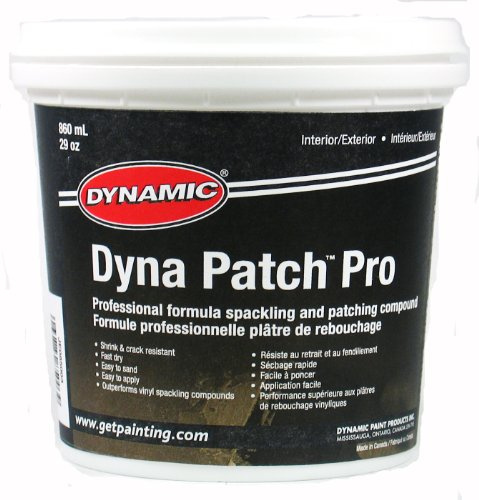 Dynamic JE085003 Dyna Patch Pro Spackling and Patching Compound, 29-Ounce by Dynamic