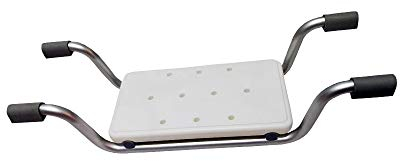 Badewannensitz füR Alter Schwangere Wannensitz Badehocker Badehocker Verstellbar 74-82cm Duschsitz Duschstuhl Aus Aluminium Duschsitz Badehilfe füR Behinderte Senioren - 150kg,YiHYSj