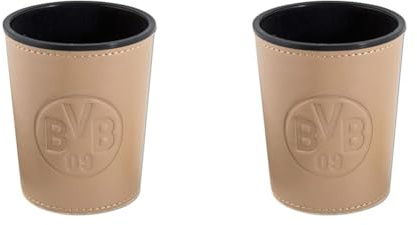 Borussia Dortmund Polyester Würfelbecher-Set, 7 Stück (1er Pack)