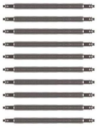 10 x Federstege Edelstahl Federstifte Uhrenstifte Uhrenarmband Armbanduhr Uhren (22mm)