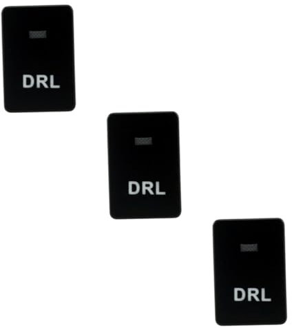 OUNONA 3St 12v wechselschalter on off on & off switcj swiecedon switchel switxh switsh thermoschalter switcg auto taster Druckknopf Kontrolle Wagen Tagfahrlicht