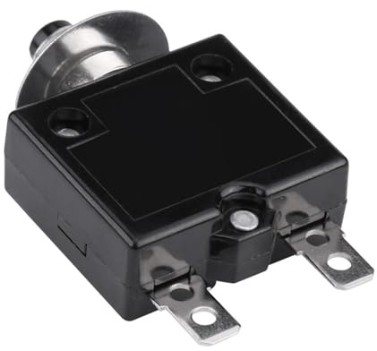 Interruttore Termico con Pulsante di Ripristino, 10A, AC 125-250V, Interruttore Automatico