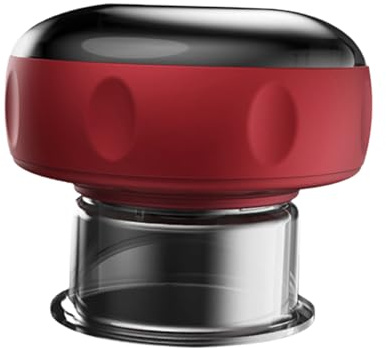 Homoyoyo Appareil de Massage Électrique à Ventouses et Grattage Massage Puissant pour Dos et Corps Thérapie par Ventouses sans Flamme Relaxation Musculaire et Chauffant Outil Compact pour