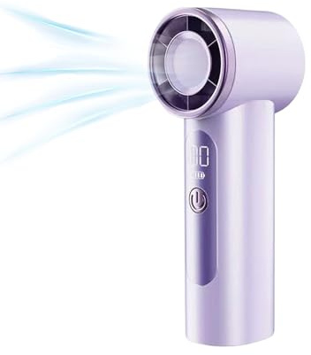 Mini ventilador de mano, recargable por USB, pequeño dispositivo de refrigeración | Mini ventilador silencioso, para viajes, oficina, al aire libre, hogar, camping, parque temático, viajes, niños