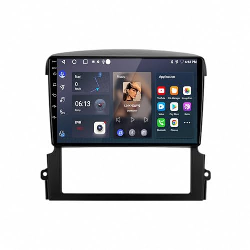 Touchscreen Car Radio for Kia Sorento BL 2002-2011 Car Audio Receivers, Hd Display, Portable Live Navigation, Music Video Player, Bluetooth Fm Radio, 4 Core 1G+16G
