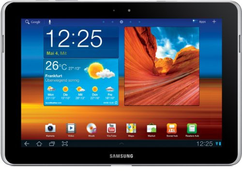 Samsung Galaxy Tab 10.1N P7501 Tablet (25,7 cm (10.1 Zoll) Touchscreen, 3G, Wifi, 64 GB Speicher, Android Betriebssystem) pure-white