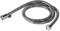 homeXpert Metall Brauseschlauch 150 cm, Modell AGRAFF 150, 1/2 Zoll mit Drehkonus, verhindert Verknoten des Duschschlauches