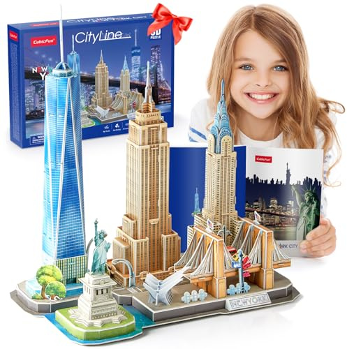 CUBICFUN 3D City Line New York [PUZZLE]