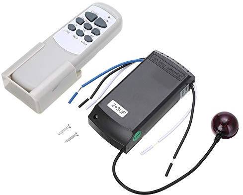 LNIMIKIY Kit de télécommande pour ventilateur de plafond, contrôleur domestique sans fil, récepteur numérique, émetteur et récepteur