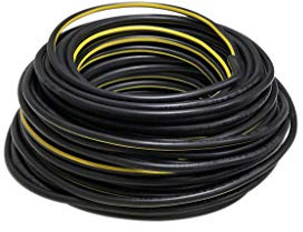 100 m Câble électrique 3G2.5 / RO2V - intérieur/extérieur - rouleau/couronne de câble noir - longueur au choix 1m, 5m, 10m, 25m, 30m, 50m, 100m…(100m)