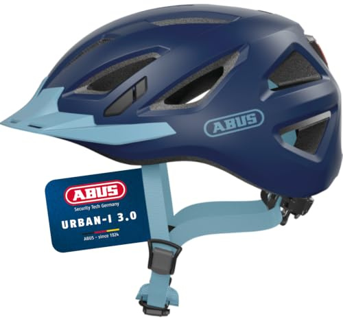 Abus unisex – vuxna URBAN-I 3.0 cykelhjälm, core blue, L