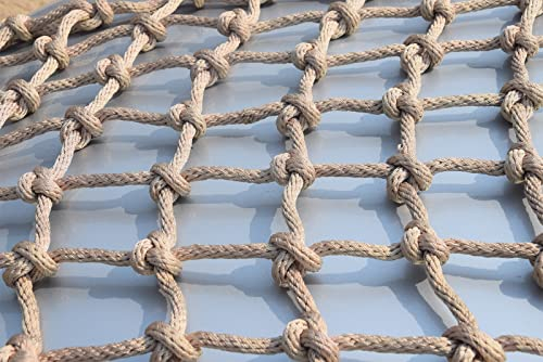 Kinder-Klettergerüste, Indoor- und Outdoor-Garten-Kletternetz, Spielplatz, Strickleiter, Baumhaus-Kletternetz, Belastung 400 kg,1 * 2m(3.3 * 6.6ft)