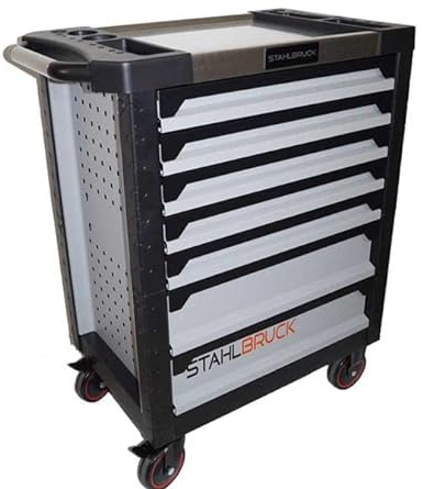 Stahlbruck Werkstattwagen Silber Deluxe, unbefüllt