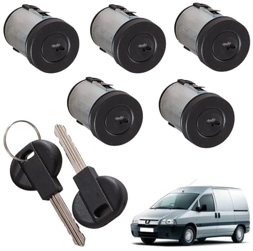 Twowinds Cilindro Serratura 4162.C9 Compatibile con Peugeot Expert 806