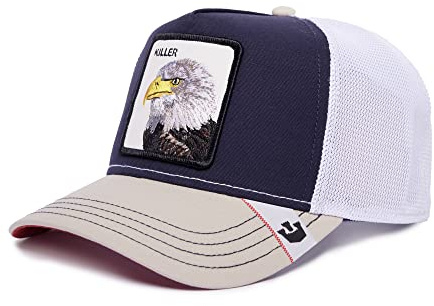 Goorin Bros. The Farm MVP Collection unisex truckerkeps, Marineblau (Mv Predator), one size