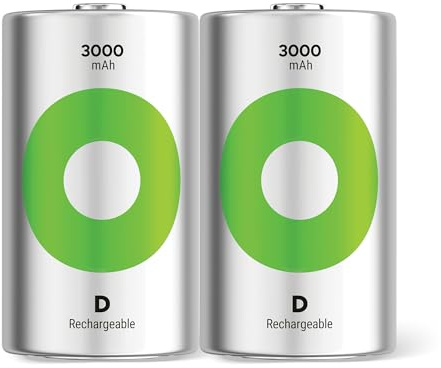 GP RECYKO D Mono Akku NiMH 3000 mAh, 1,2V, 2 Stück