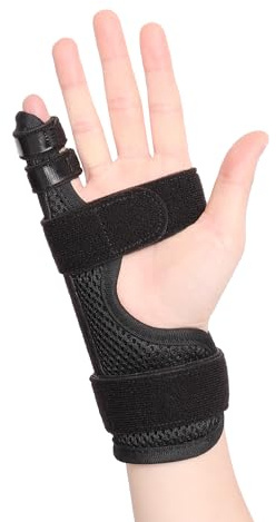 joingood Stecca per Mignolo, Tutore per Mignolo Mano, Stecca per Dito Mignolo Regolabile, Tutore per Mignolo, Stecca Metacarpale per Dita Rotte, Stecca Mignolo Mano, Adatta per Mano Destra,Sinistra(S)