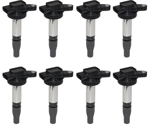 DZSQWETYU Zündspule 8 Stücke 6R8312A366AA UF533 Zündspulen Für Jaguar S-Typ II XF XJ8 XJR XK XK8 XKR 4.2L 4744015 Zündmodul