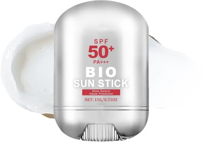 SPF 50 Sunscreen Stick - Ski Sun Cream and Lip Balm - Face Sun Cream SPF 50 Strong UV Sunblock S-tick - Ski Sun C-ream with VC and Nicotinamide - Moisturizing Sun Block Stick for Face & Body