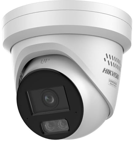 DS-2CD2387G3-LIS2UY/SL Caméra IP PoE extérieure 2,8 mm 8 MP 4K – Color-Vu 3.0 et Acu-Sense 3.0, lumière hybride intelligente, lumière stroboscopique et avertissement audio, audio bidirectionnel