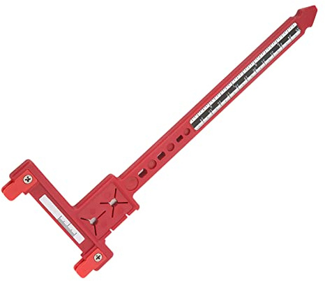 Cryfokt Règle en T de Réglage d'arc Classique en Plastique Durable pour la Mesure de la Hauteur du Renfort de Tir à l'arc 1 unité