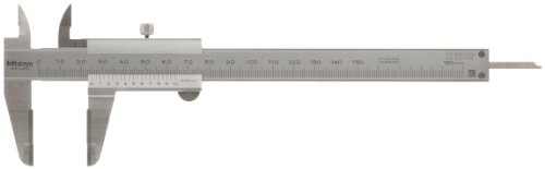 Mitutoyo 530-335 Messschieber mit Hartmetallmessflächen, 0-150 mm
