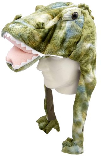 Plüsch Mütze Krokodil