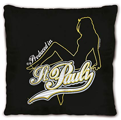 Fan-O-Menal Zierkissen Kissen Dekokissen mit Druck Produced in St. Pauli NEU (09124) Hamburg Reeperbahn