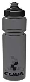 Cube - Wasserflasche (0,75 l)., schwarz, 0.75Ltr