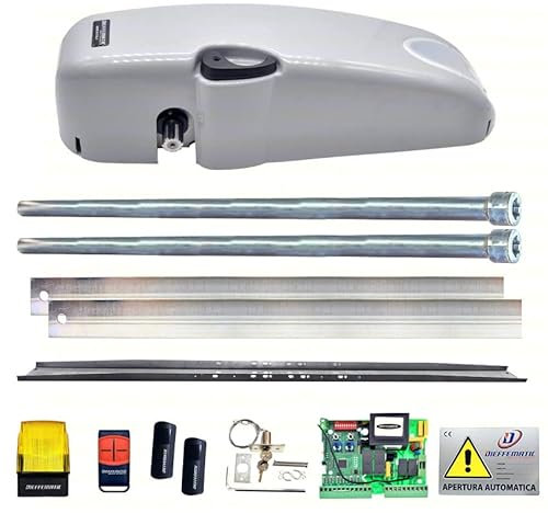 KIT AUTOMAZIONE PORTA BASCULANTE A CONTRAPPESO lampeggiante fotocellule sblocco