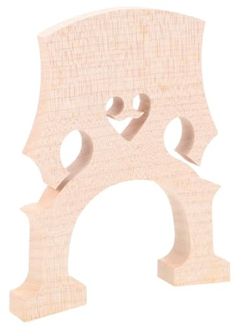 Healifty 3/4 Cello Bridge Maple Wood Replacement Part