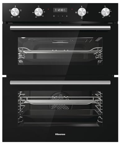 Hisense BID75211BGUK Built Under Electric Double Oven - Black - A/A Rated