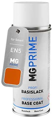 MG PRIME Autolack Spraydose für Smart EN5 / 2640 Tridion Lava Orange Metallic Basislack Sprühdose 400ml