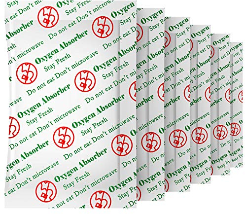 VacYaYa 1000CC(30-Pack) Paquets d'absorbeurs d'oxygène de Qualité Alimentaire pour le Stockage d'aliments Séchés et à Long Terme Faits Maison, Stockés dans un Sac Sous Vide