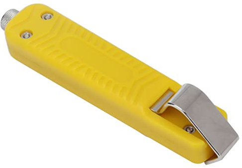 Pelacables, Cuchillo Pelacables de Acero Inoxidable, Pelacables Coaxial, Herramienta Pelacables, Herramienta Pelacables con Pelacables de Pelado Rápido de Tamaño Pequeño para