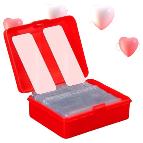 Generico Nastro adesivo doppio - nastro adesivo trasparente | Strisce adesive adesive, nastro adesivo multiuso rimovibile, extra forte, 60 pezzi