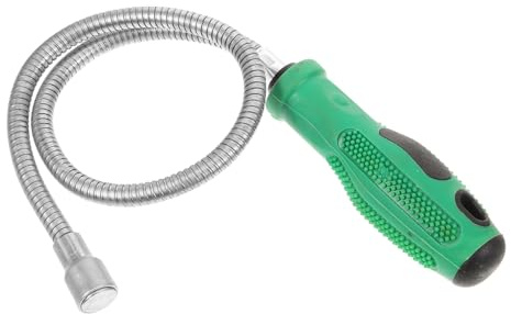 GARVALON Flexibles Magnetisches Nüsse Picker Werkzeug mit Magnet und Gummigriff Komfortabler Nusssammler für Werkzeugkasten und Präzises Aufnehmen von Muttern und Stiften
