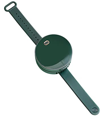 ERINGOGO 1pezzi Ventilatore Usb Portatile Ventilatore Per Orologio Con Cinturino Da Polso Mini Vento