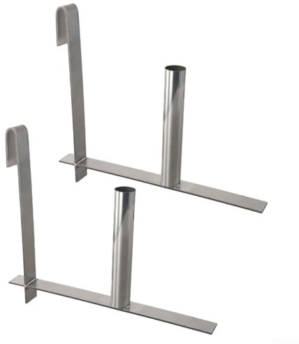 2 Pack of Double Hook Fence Installation Aids for Simple Setup of PVC Privacy Strips