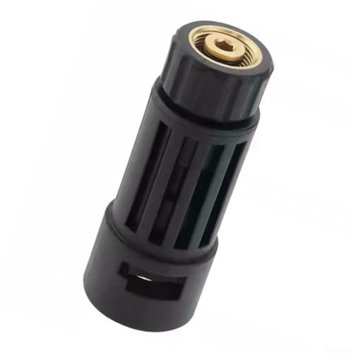 Adattatore di conversione del connettore per filettatura interna M22 a maschio a baionetta asta spray adatta per pulitore ad alta pressione robusta plastica costruzione in metallo installazione rapida