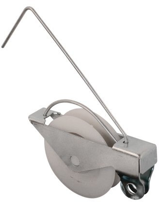 Prime-Line productos B 541 Protector de puerta rodillo de tensión de muelle, 2,54 cm nailon rueda, (Pack de 2)