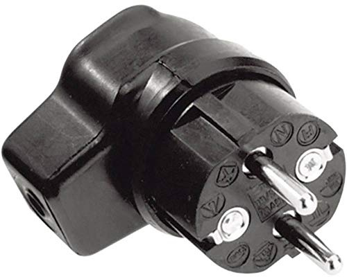 Bachmann Vollgummiwinkelstecker, 919171, Schwarz