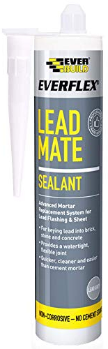 Everbuild Everflex Lead Mate Sealant – Exceptional Adhesion – Neutral Cure – Lead Grey – 295ml