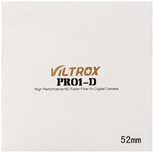 JYC 52 mm Fader ND Gris Filtre HD réglable de Variable ND2 à ND400