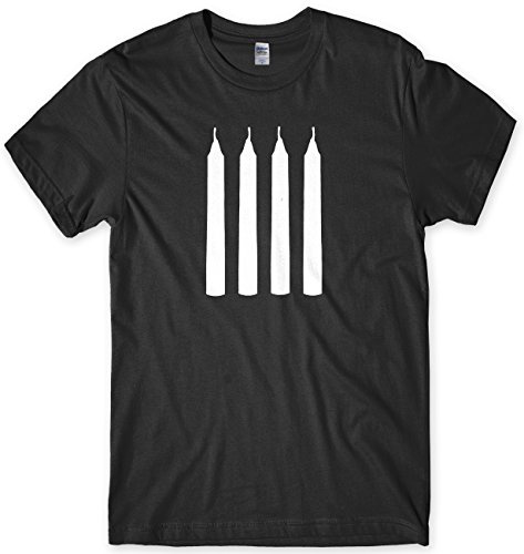 Daytripper Fork Handles Four Candles Mens Funny T-Shirt