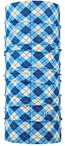 P.A.C. Kids UV Protector + Small Caro Multifunktionstuch - nahtloses Mikrofaser Schlauchtuch, Kopftuch, UV-Schutz