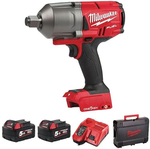 Milwaukee M18ONEFHIWF34-0 18v 3/4in One-Key Fuel High Torque Impact Wrench 5Ah
